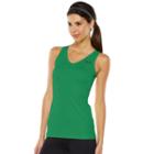 Women's Fila Sport&reg; Basic Racer Workout Tank Top, Size: Xl, Blue (navy)
