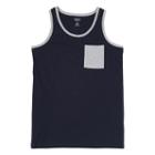 Boys 8-20 French Toast Pocket Tank, Boy's, Size: Medium, Blue (navy)