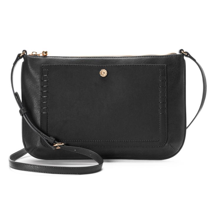 Lc Lauren Conrad Bonne Clutch, Women's, Black