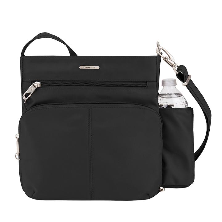 Travelon Anti-theft Classic Crossbody Bag, Women's, Black