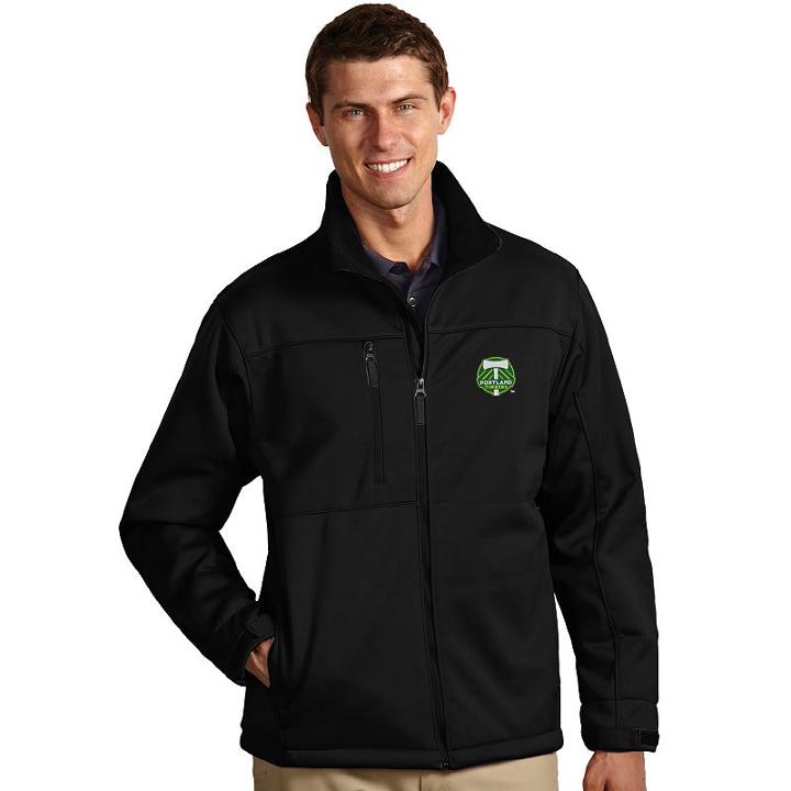Men's Antigua Portland Timbers Traverse Jacket, Size: Medium, Black