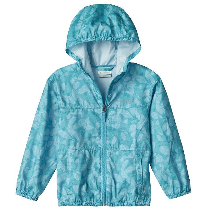 Girls 4-18 Columbia Rockwell Falls Lightweight Jacket, Girl's, Size: L(14/16), Light Blue