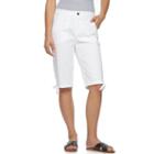 Women's Caribbean Joe Skimmer Capris, Size: 14, White