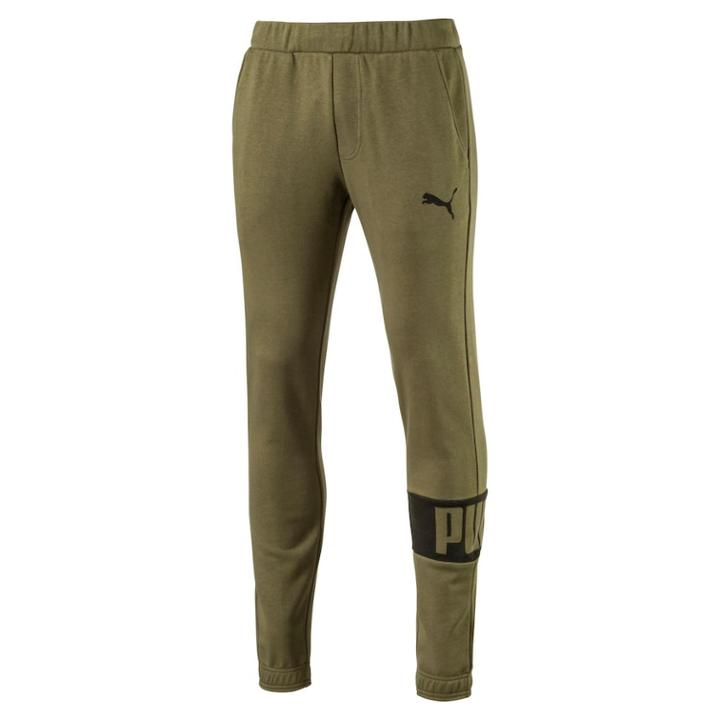 Boys 8-20 Puma Rebel Fleece Jogger Pants, Size: Xl, Green