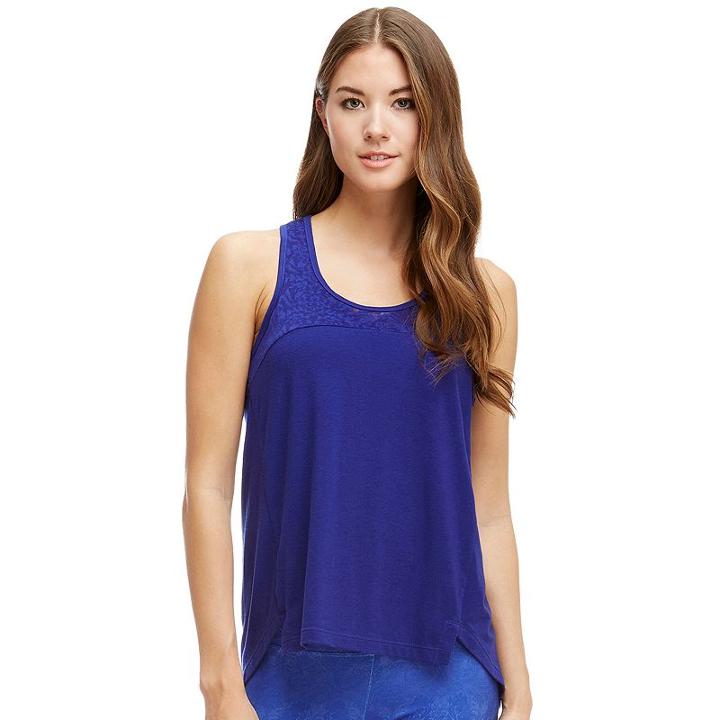 Women's Balance Collection Shiloh Yoga Tank, Size: Small, Dark Blue
