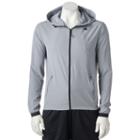 Men's Champion Vapor Performance Hooded Jacket, Size: Xl, Med Grey