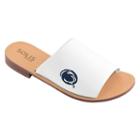 Women's Penn State Nittany Lions Fashionable Slide Sandals, Size: 8, White