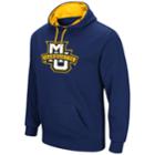 Men's Campus Heritage Marquette Golden Eagles Logo Hoodie, Size: Xl, Blue (navy)