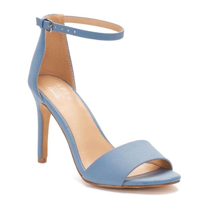 Apt. 9&reg; Prosper Women's High Heel Sandals, Size: 9, Blue