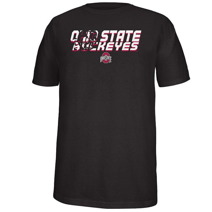 Boys 4-7 Ohio State Buckeyes Choice Tee, Size: L 7, Black