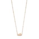 Lc Lauren Conrad Dream On Cloud Bar Necklace, Women's, Light Pink