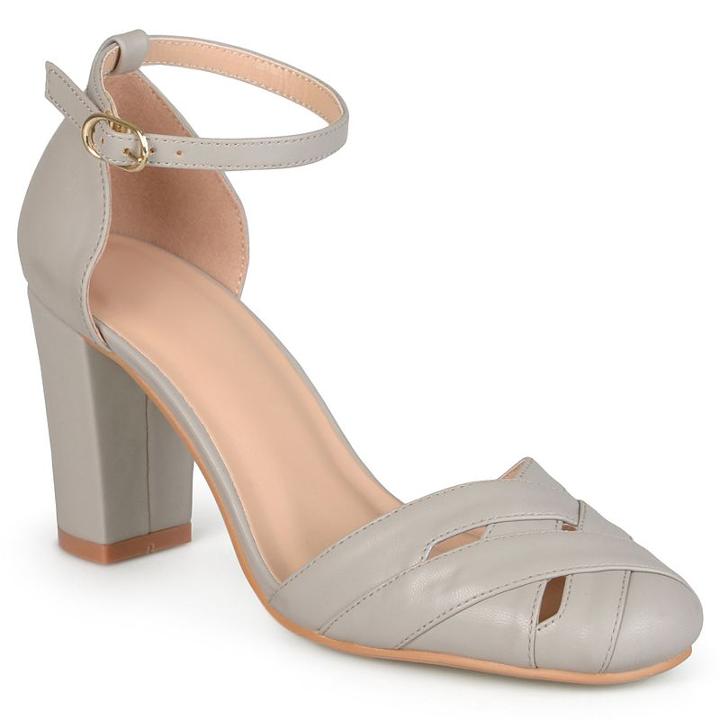 Journee Collection Issey Women's High Heels, Girl's, Size: 9, Grey