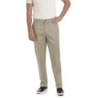 Men's Lee Carefree Straight-fit Stretch Khaki Pants, Size: 32x32, Lt Brown