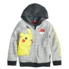 Boys 4-12 Jumping Beans&reg; Pokemon Pikachu Zip Hoodie, Size: 6, Yellow