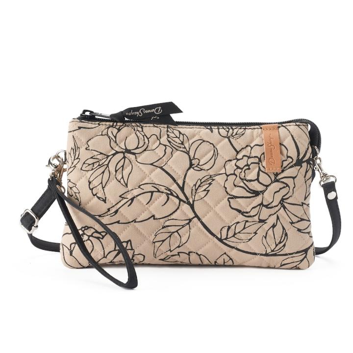 Donna Sharp Quilted Organizer Wristlet, Women's, Venice