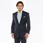 Big & Tall Chaps Classic-fit Navy (blue) Wool-blend Comfort Stretch Suit Jacket, Men's, Size: 56 Long