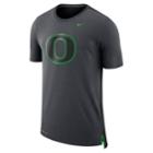 Men's Nike Oregon Ducks Dri-fit Mesh Back Travel Tee, Size: Xxl, Grey (anthracite)