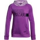 Girls 7-16 Under Armour Favorite Fleece Hoodie, Size: Large, Pink Ovrfl