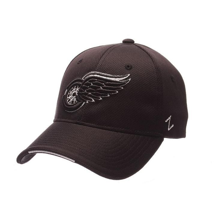 Adult Zephyr Detroit Red Wings Synergy Fitted Cap, Size: Small, Multicolor