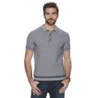 Men's Marc Anthony Slim-fit Textured Knit Polo, Size: Large, Blue
