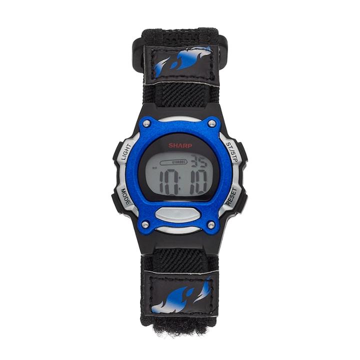 Sharp Kids' Digital Chronograph Watch - Shr3004kl, Kids Unisex, Size: Medium, Black