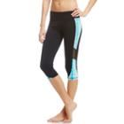 Women's Balance Collection Aria Tie-dye Capri Yoga Leggings, Size: Xs, Brt Blue