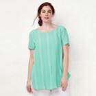 Plus Size Lc Lauren Conrad Graphic Top, Women's, Size: 1xl, Lt Green