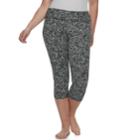 Juniors' Plus Size So&reg; Capri Yoga Leggings, Size: 1xl, Med Grey