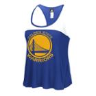 Women's Adidas Golden State Warriors Finished Tank Top, Size: Xl, Blue