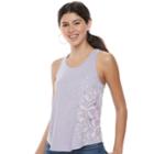Juniors' Mudd&reg; Weekend Tank, Teens, Size: Xs, Lt Purple