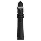 Kreisler Unisex Leather Watch Band - Tx49718bk, Size: 18mm, Black