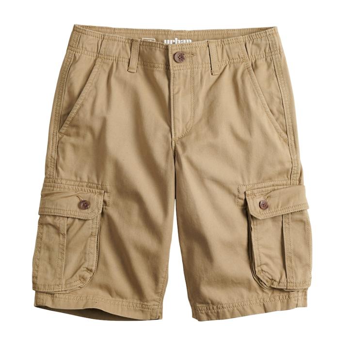 Boys 8-20 Urban Pipeline&reg; Twill Cargo Shorts, Size: 16, Med Beige