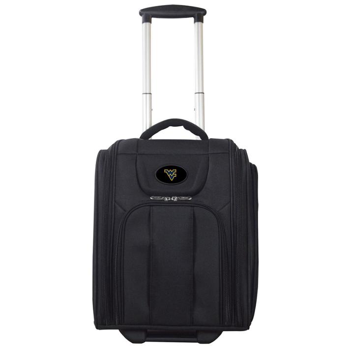 West Virginia Mountaineers Wheeled Briefcase Luggage, Adult Unisex, Oxford