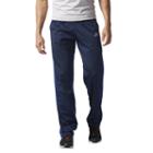 Big & Tall Adidas Brushed-back Tricot Active Pants, Men's, Size: 3xb, Blue (navy)