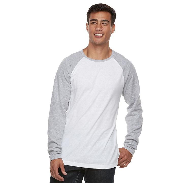 Men's Levi's&reg; Ambia Raglan Tee, Size: Small, White Oth