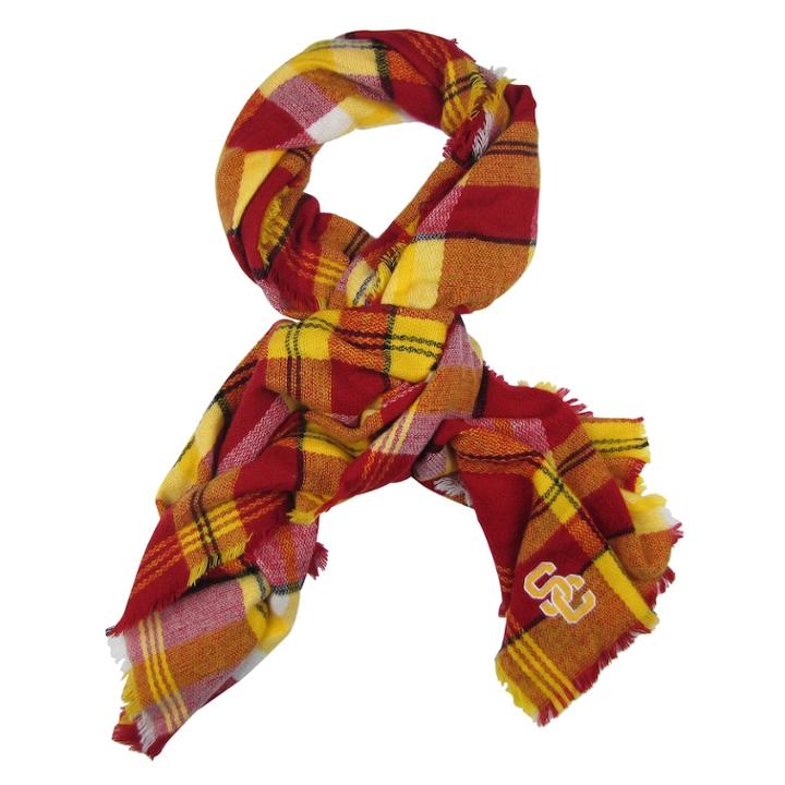 Usc Trojans Tailgate Blanket Scarf, Women's, Multicolor