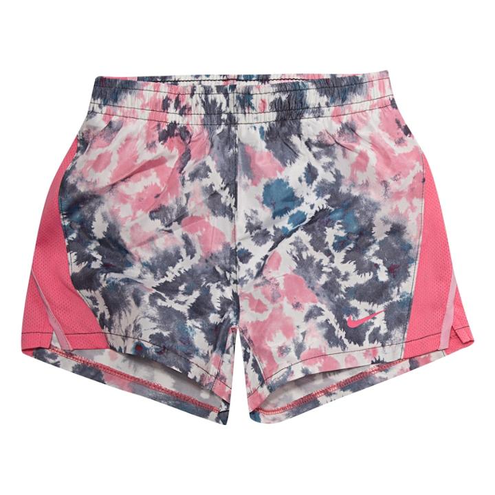 Girls 4-6x Nike Dri-fit Splatter Mesh Shorts, Size: 6x, Med Pink