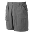 Men's Croft & Barrow&reg; Classic-fit Twill Elastic Cargo Stretch Shorts, Size: 30, Grey