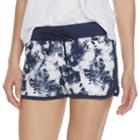 Juniors' So&reg; Beach Squad French Terry Shorts, Size: Small, Blue