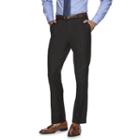 Men's Marc Anthony Slim-fit Herringbone Suit Pants, Size: 34x32, Black