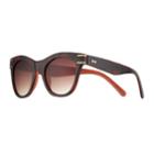 Lc Lauren Conrad Calinda 51mm Wayfarer Sunglasses, Med Brown