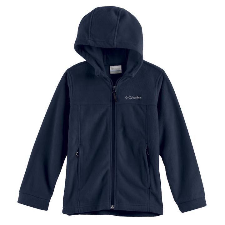 Boys 4-7 Columbia Zip-up Fleece Hoodie, Size: 6-7, Blue Other
