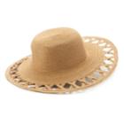 Women's Sonoma Goods For Life&trade; Woven Open-work Brim Floppy Hat, White
