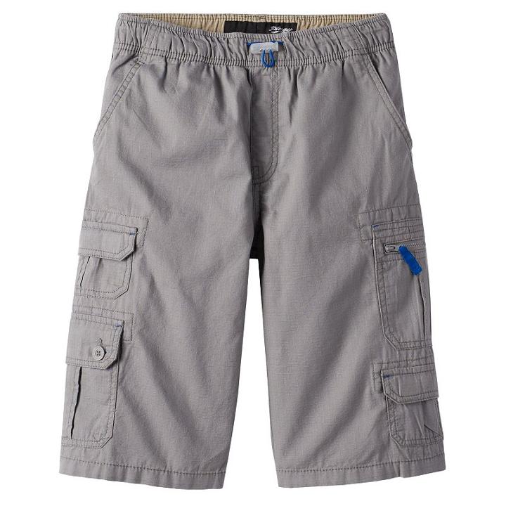 Boys 8-20 Plugg Panther Micro-rip Cargo Shorts, Boy's, Size: Medium, Green Oth
