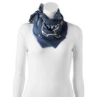 Sonoma Goods For Life&trade; Usa Map Home Bandana Scarf, Women's, Blue (navy)