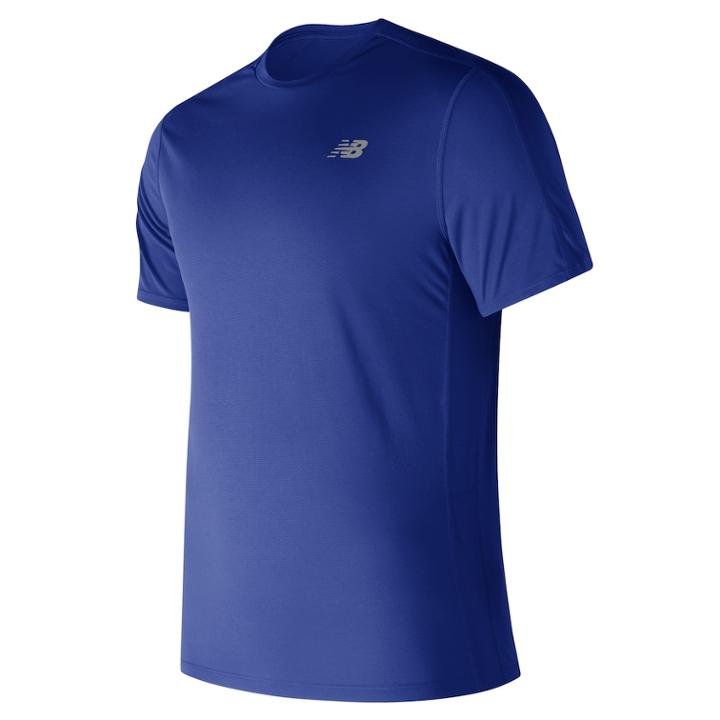 Men's New Balance Accelerate Tee, Size: Xxl, Purple