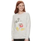 Disney's Mickey Mouse Juniors' Graphic Long Sleeve Tee, Teens, Size: Xs, Light Grey