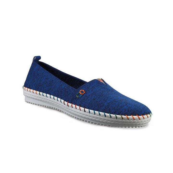 Skechers Bobs Spotlights Women's Slip-on Flats, Girl's, Size: 5, Brt Blue