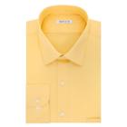 Men's Van Heusen Regular-fit Lux Sateen Dress Shirt, Size: 18.5 36/37, Med Yellow