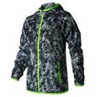 Women's New Balance Windcheater Printed Windbreaker Jacket, Size: Small, Natural